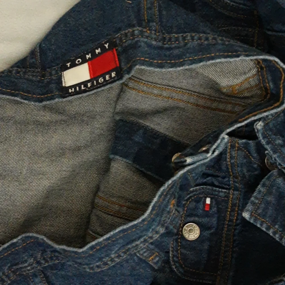 Tommy Hilfiger Snap Up Denim Jean Jacket 18-24 months VTG 1990s